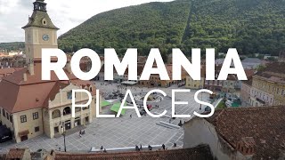 10 Best Places to Visit in Romania  Travel Video [upl. by Eanehs]