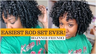 EASY Spiral Curls For NATURAL HAIR  BEGINNER FRIENDLY  CURLDAZE HORSESHOE METHOD [upl. by Damali]