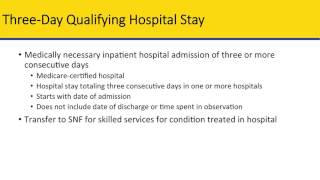 Skilled Nursing Facility Benefits Training [upl. by Golda]