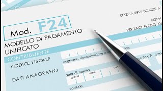 F24 Web compilazione e pagamento online [upl. by Hazeghi571]