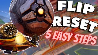 How to EASILY Flip Reset in 45 Seconds  Rocket League [upl. by Darryn408]