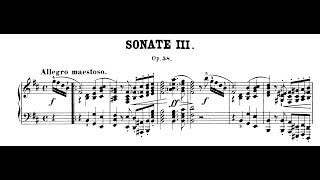 Chopin Sonata No3 in B Minor Op58 Fialkowska Kissin [upl. by Bartlet]