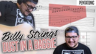 How To Play Billy Strings Dust In A Baggie  Advanced Bluegrass Guitar Lesson [upl. by Amis]