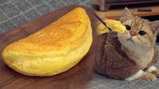 Super Fluffy Souffle Omelette [upl. by Meelas]