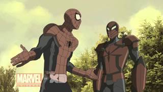 Marvels Ultimate SpiderMan WebWarriors Season 3 Ep 11  Clip 1 [upl. by Naimad]