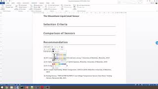 Unit 3 Video 4 Adding IEEE Reference Section in Microsoft Word [upl. by Laval]