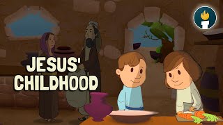 Jesus’ Childhood In Nazareth  Animated Bible Story For Kids [upl. by Lednik]