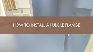 How to Install a Puddle Flange [upl. by Gibe]