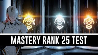 Mastery Rank 25 amp All You Need To Know Warframe [upl. by Fleece]