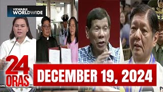 24 Oras Express December 19 2024 HD [upl. by Orgell]