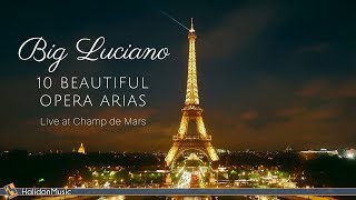 Luciano Pavarotti  10 Beautiful Opera Arias  Live Performance in Paris [upl. by Finer758]