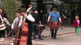 Flashmob in Bad Homburg quotHier spielt die Musikquot [upl. by Nerhe]