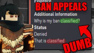 Deepwoken Ban Appeals ARE REALLY FUNNY [upl. by Berget246]