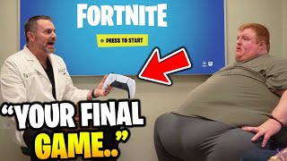 Doctor Tells Kid Its his FINAL Fortnite Game [upl. by Ahsitam]