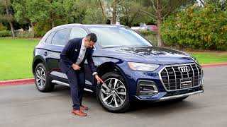 2021 Audi Q5 Review  Walkaround [upl. by Dlorah]