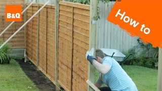 How to erect a fence [upl. by Tomlinson]