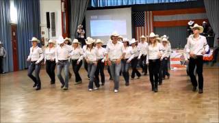 Auftritt der Gruppe HuGo mit David Villellas Line Dance Home Stay [upl. by Dixil]