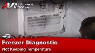 Whirlpool Freezer Repair  Not Keeping Temperature  Defrost Timer [upl. by Filipe]