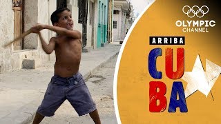 Cuatro Esquinas The Basics of Street Baseball In Havana  Arriba Cuba [upl. by Churchill]