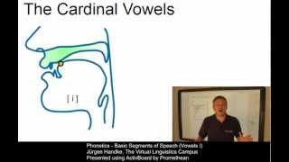 PHO107  Basic Segments of Speech Vowels I [upl. by Kylila35]