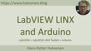 Introduction to LabVIEW LINX and Arduino [upl. by Anitnamaid]