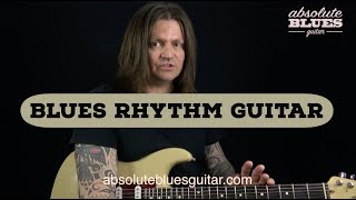 12 Bar Blues Rhythm Guitar Lesson [upl. by Nassi]