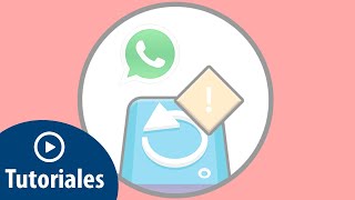 Copia seguridad WHATSAPP NO AVANZA iPhone y Android [upl. by Brander]