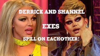 Ex Boyfriends Derrick Barry and Shannel Spill The T On Each Other [upl. by Namad188]