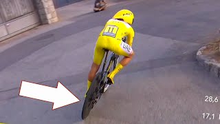 How Tadej Pogacar Nearly Lost the Tour de France on Crazy Descent  Tour de France 2024 Stage 21 [upl. by Aniryt859]