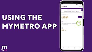 How to Use the myMetro App  Metro By TMobile [upl. by Amalita]