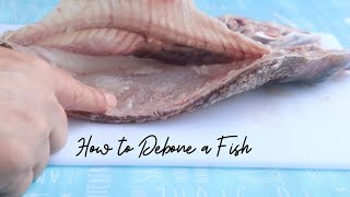 How to debone a fish  easy and quick [upl. by Kcire582]