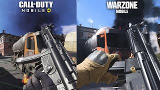 COD Mobile HD Graphics vs NEW Warzone Mobile Ultra Graphics [upl. by Sherrie]