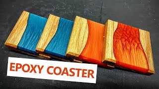 Epoxy Resin River Coasters  How To Make [upl. by Fishbein]