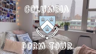 COLUMBIA FRESHMAN DORM TOUR  Carman Hall [upl. by Nodyl]