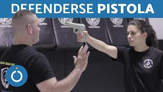 Cómo defenderse de AMENAZA DE PISTOLA  Técnicas KRAV MAGA [upl. by Amolap]