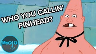 Top 10 Most Hilarious Patrick Star Quotes [upl. by Eenet]