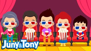 My Family  Family Songs for Kids  Preschool Songs  JunyTony [upl. by Akierdna]