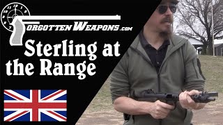 Sterling SMG at the Range [upl. by Sinne]