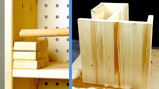 12 unglaublich simple DIY Möbel aus Holz zum Selberbauen [upl. by Sieber]