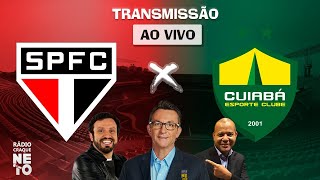 São Paulo x Cuiabá  AO VIVO  Campeonato Brasileiro 2021  Rádio Craque Neto [upl. by Haraz]