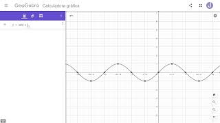 TUTORIAL  ¿Cómo utilizar GeoGebra para graficar funciones trigonométricas [upl. by Tesler]