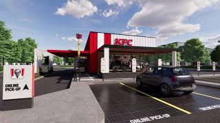 KFC Next Generation Restaurant Designs [upl. by Selbbep842]