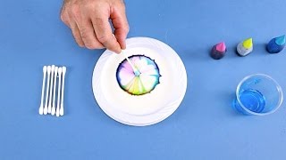 Interactive Colors in Milk  Chemistry for Kids [upl. by Naquin]