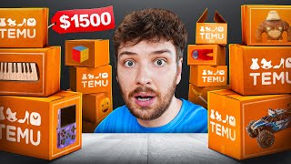 I Opened 1500 Worth of Scam Temu Products [upl. by Eisak]