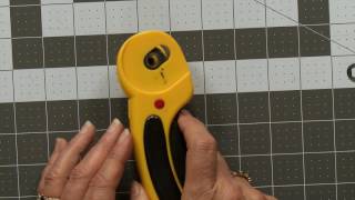 How to Change a Rotary Cutter Blade [upl. by Hpeosj994]