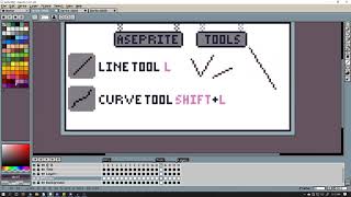 Aseprite Beginner Basics Tutorial [upl. by Witt]