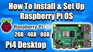 How To Install amp Set Up Raspberry Pi OS  Pi4 Pi3 Pi2 [upl. by Dahcir641]