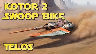 KOTOR 2 Swoop bike racing  Telos [upl. by Eetsud]