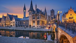 Ghent Belgiums coolest city 4K ultra HD  quotManhattan of the Middle Agesquot [upl. by Conah60]