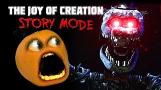 Joy of Creation STORY MODE 1🍊👻😨 Annoying Orange Plays [upl. by Kaitlynn26]